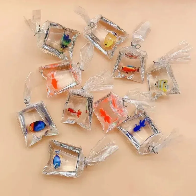 Resin Crafts Diy - 10 قطع من قلادات كيس الماء