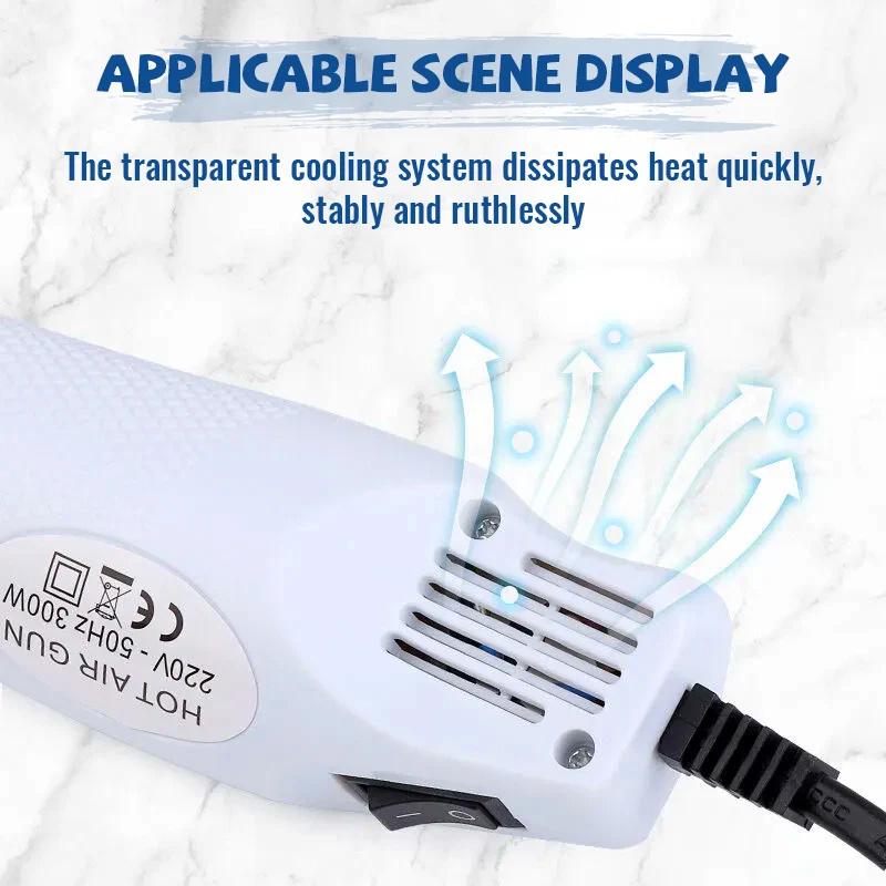 مسدس هواء ساخن 220 فولت، مسدس  - مراجعة Heat Gun Small وسعره