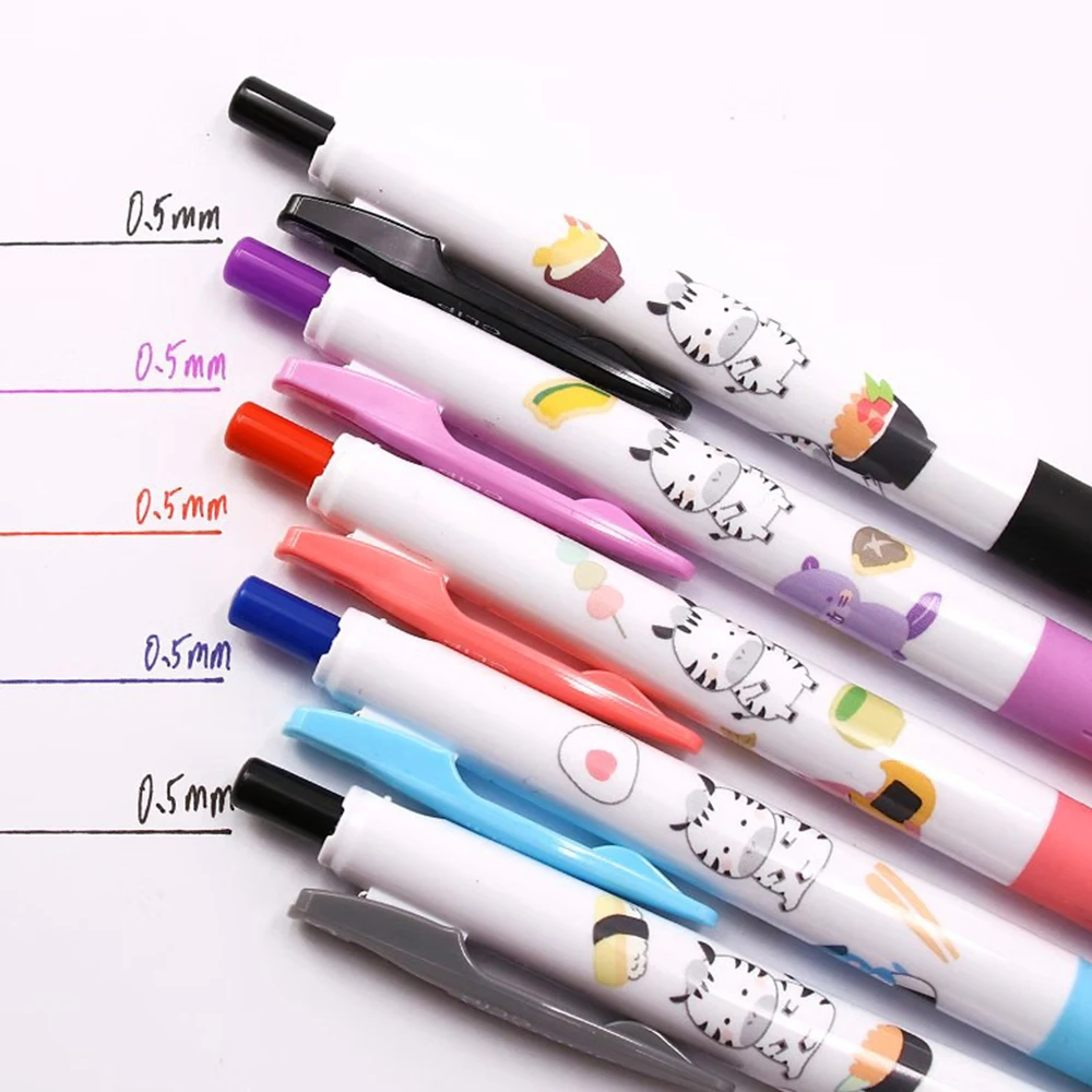 5 قطعة زيبرا اليابان اللون جل  - مراجعة Zebra Pen Mildliner وسعره