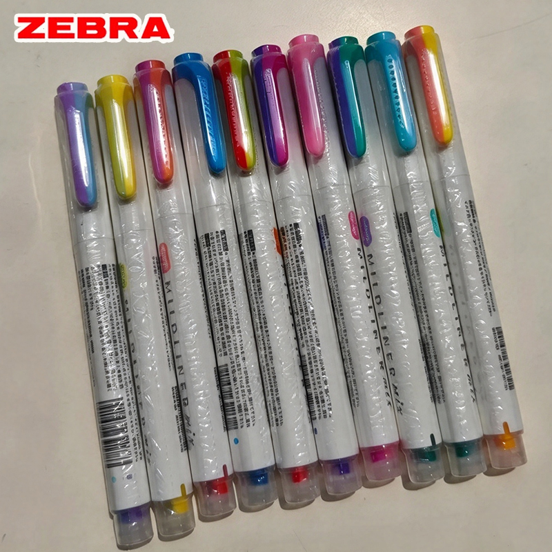 أقلام تحديد زيبرا ميلدلاينر مي - مراجعة Zebra Pen Mildliner وسعره
