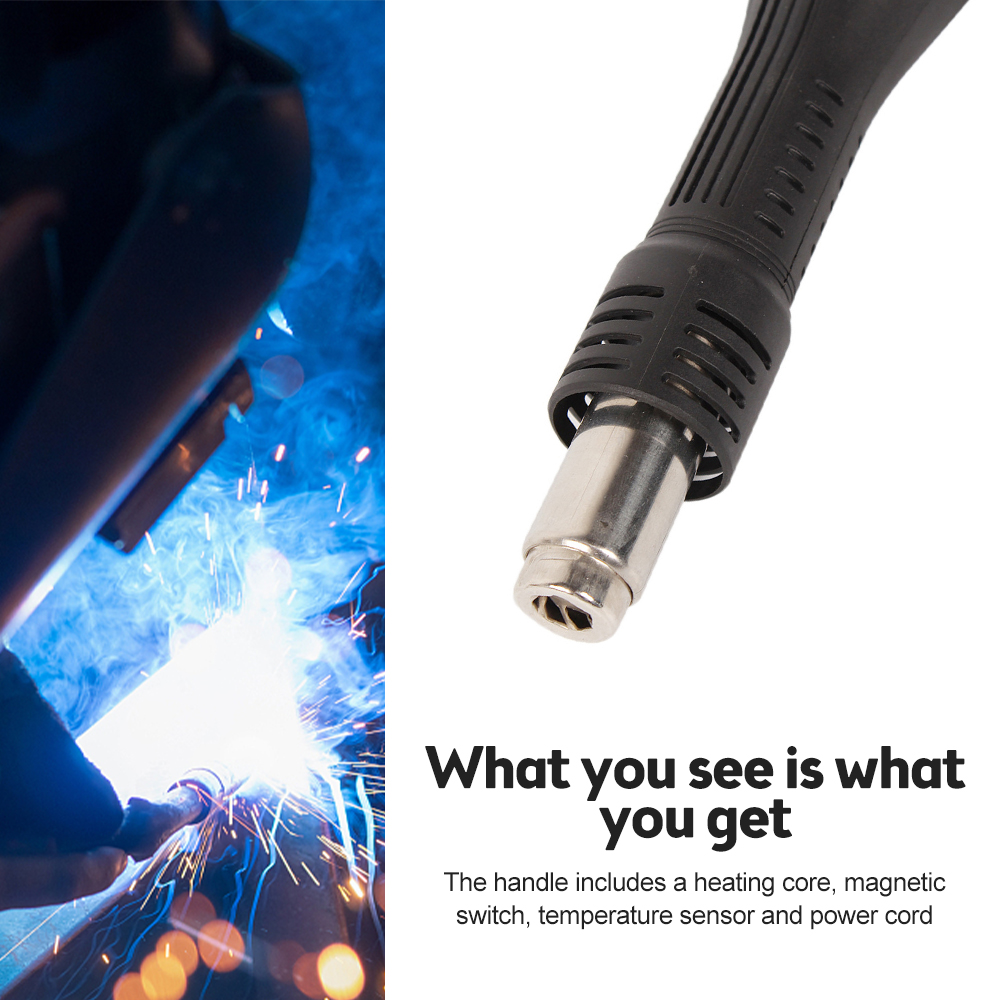 مقابض لأجهزة لحام 858/878/8586 - مراجعة Heat Gun Small وسعره