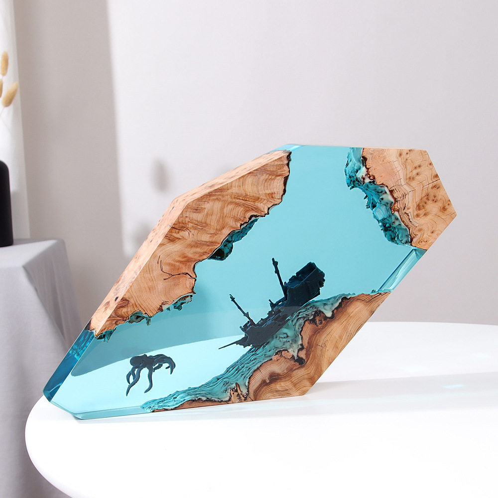 زينة مكتبية فنية شخصية مضيئة ب - مراجعة Crafting Resin وسعره
