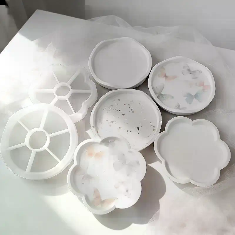 قالب سيليكون لصنع صينية تخزين  - مراجعة Resin Craft Ideas وسعره